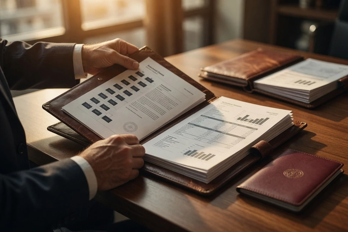 banking passport for business owners asset protection concept