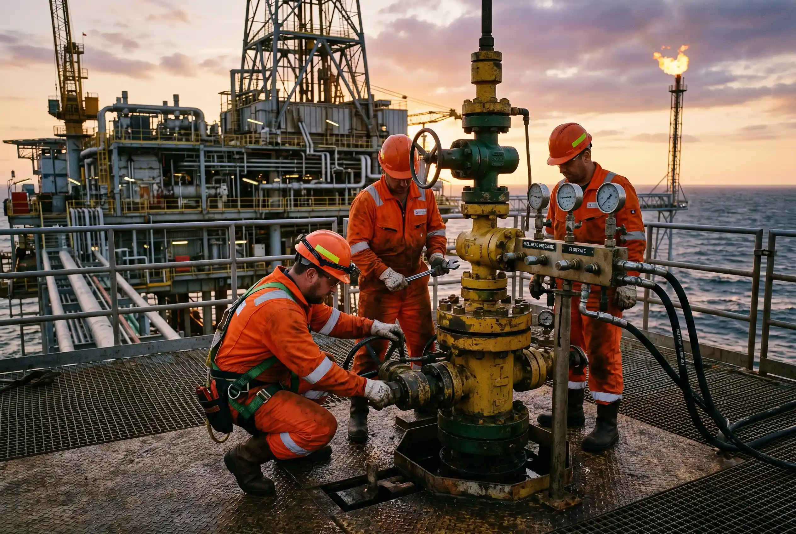 BP multilateral well drilling on the ACG offshore platform