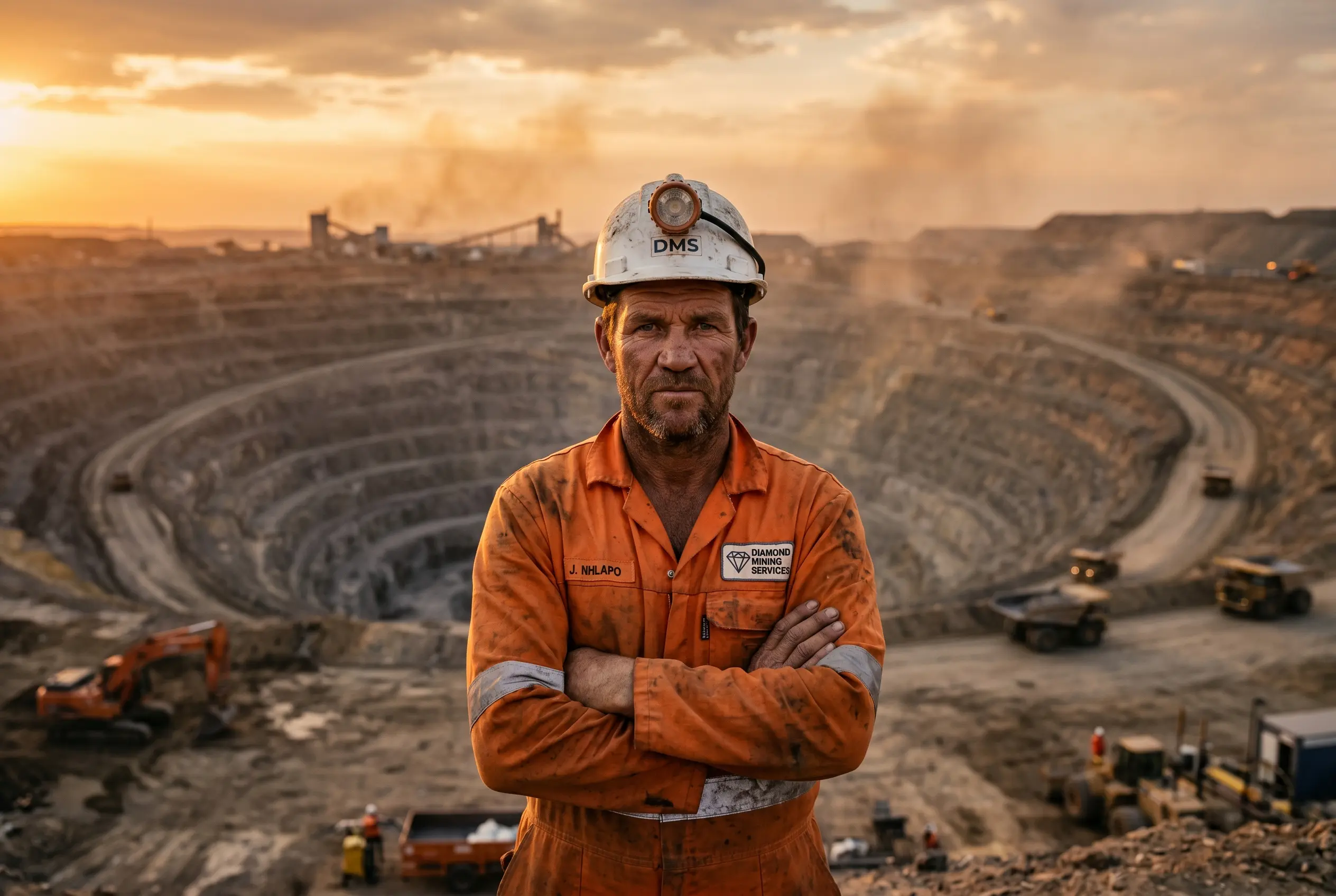 diamond mine workers at risk of Finsch Cullinan job cuts