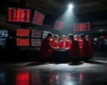 global tech sell-off on the New York Stock Exchange floor