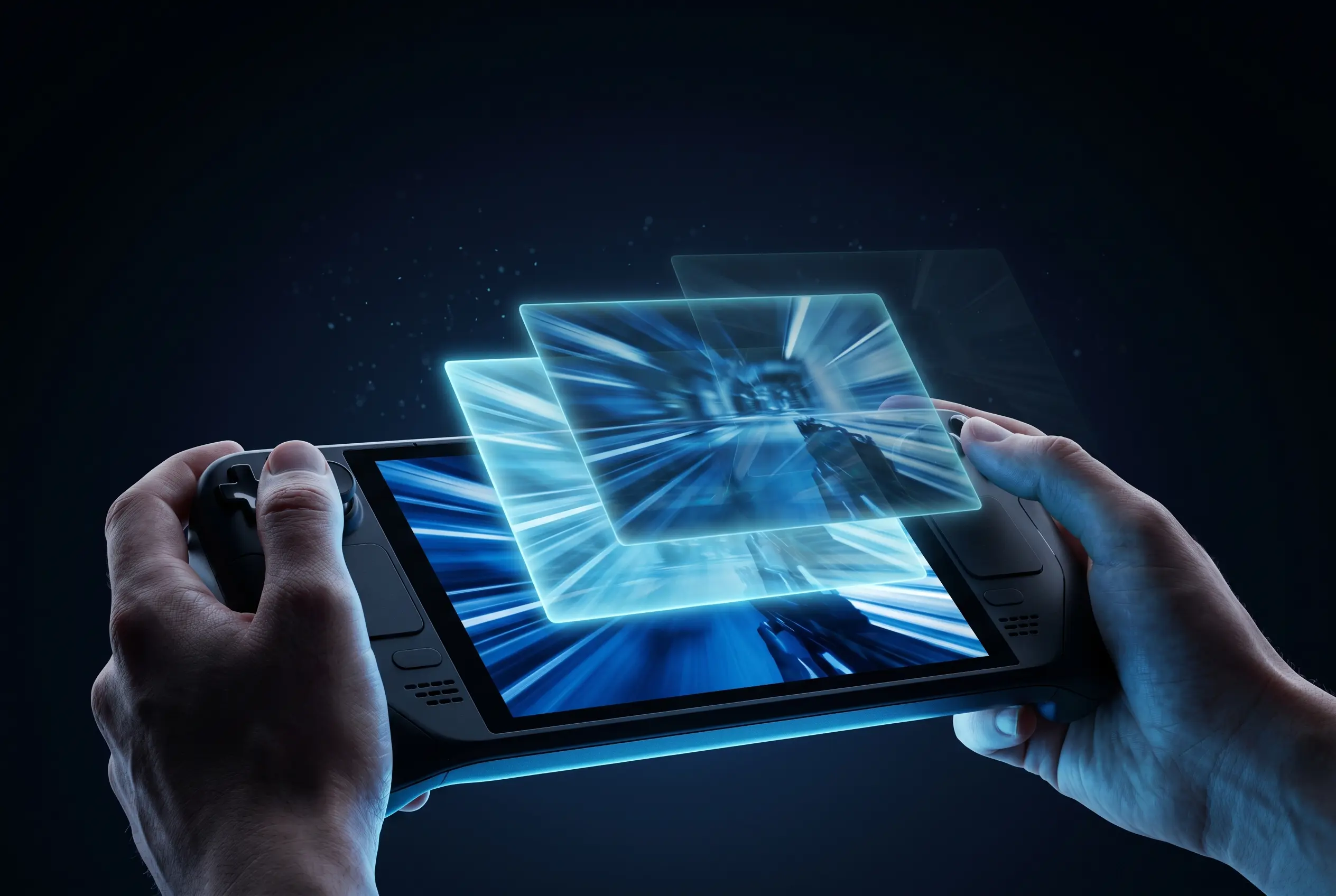 Intel frame extrapolation technology gaming latency reduction