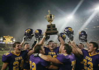 Iowa Yellow Jackets first state football championship