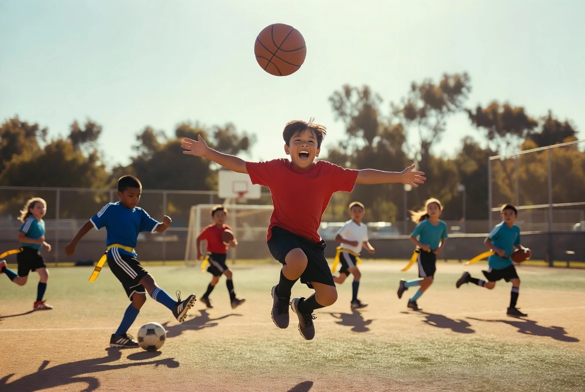 LA28 Day of Sport 2026 young athletes nationwide