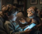 Meevee streaming app for kids ending screen time with Mookee monkey