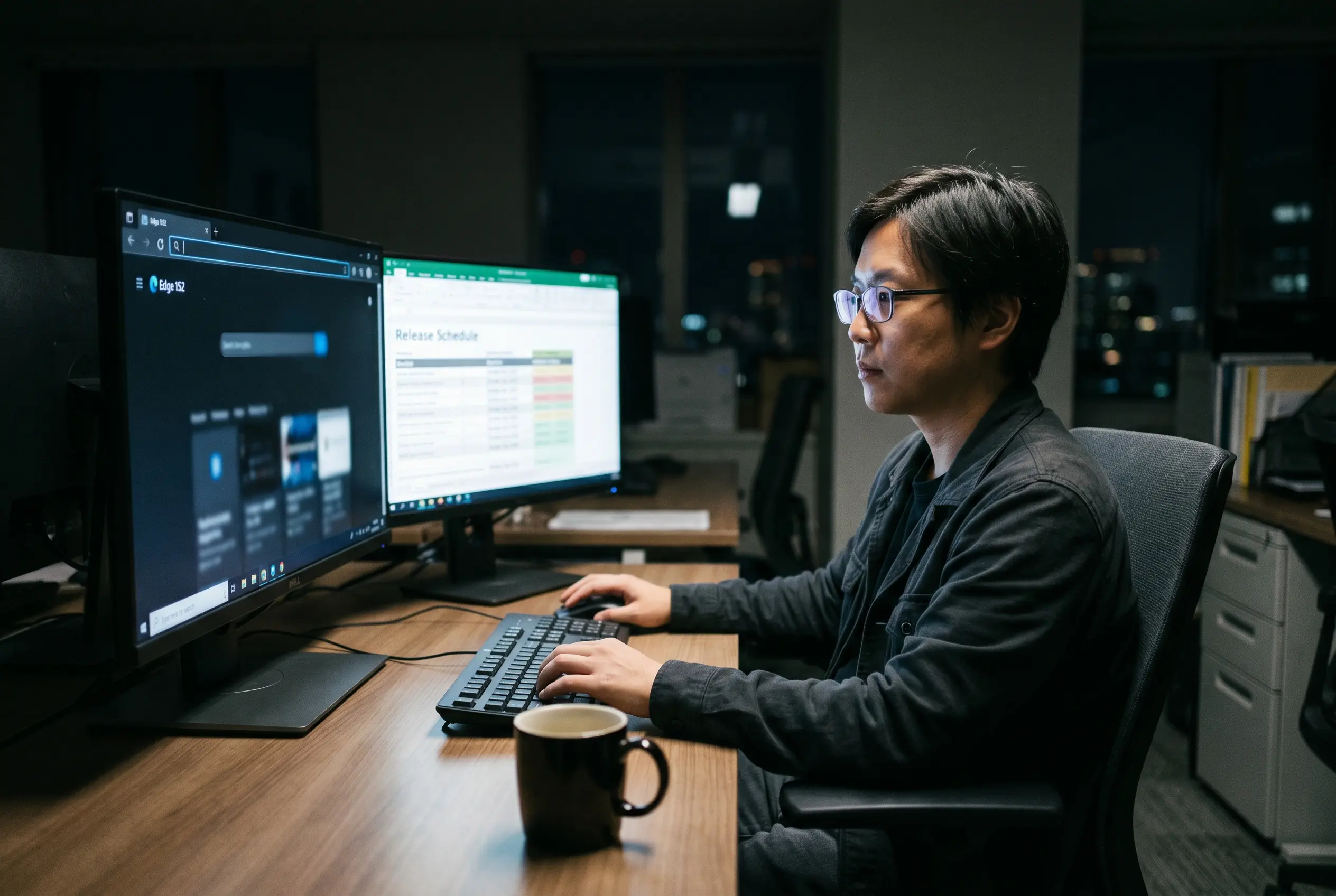 Microsoft Edge two-week release cycle