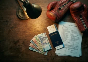 Namibia international boxing hosting costs strain promoters staging world title fights.