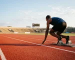 Nijel Amos youth athletics league launch in Botswana explained for young athletes.