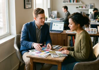 print sales rep selling in an Amazon world