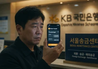 South Korea crypto remittances climb 380% in three years