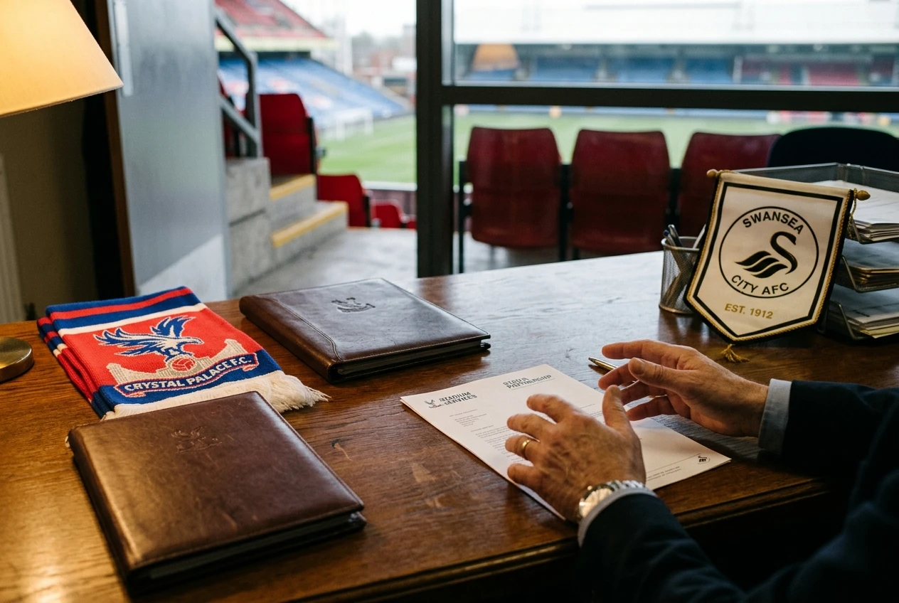 Swansea City name Crystal Palace's Ben Stevens sporting director
