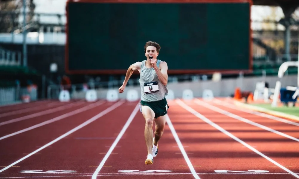 Tate Taylor's U20 Sprint Double Earns Him USATF Athlete of the Week
