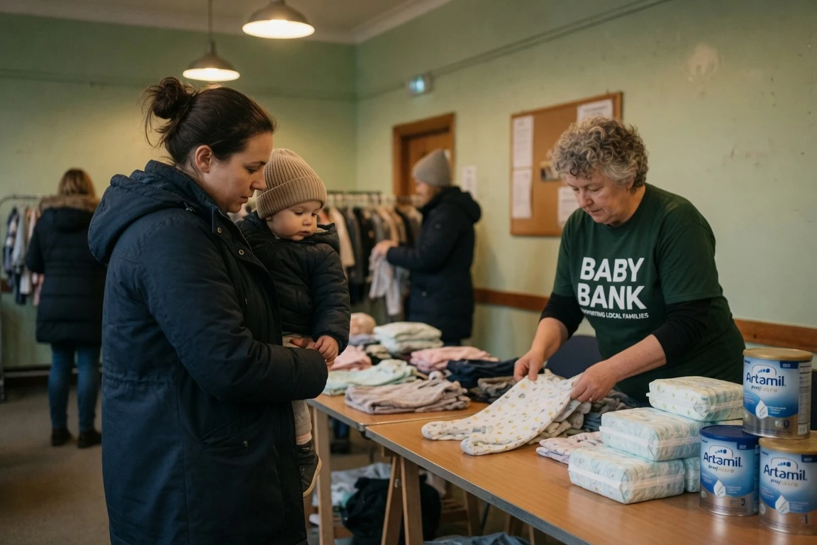 UK baby banks supporting 400,000 children in 2025