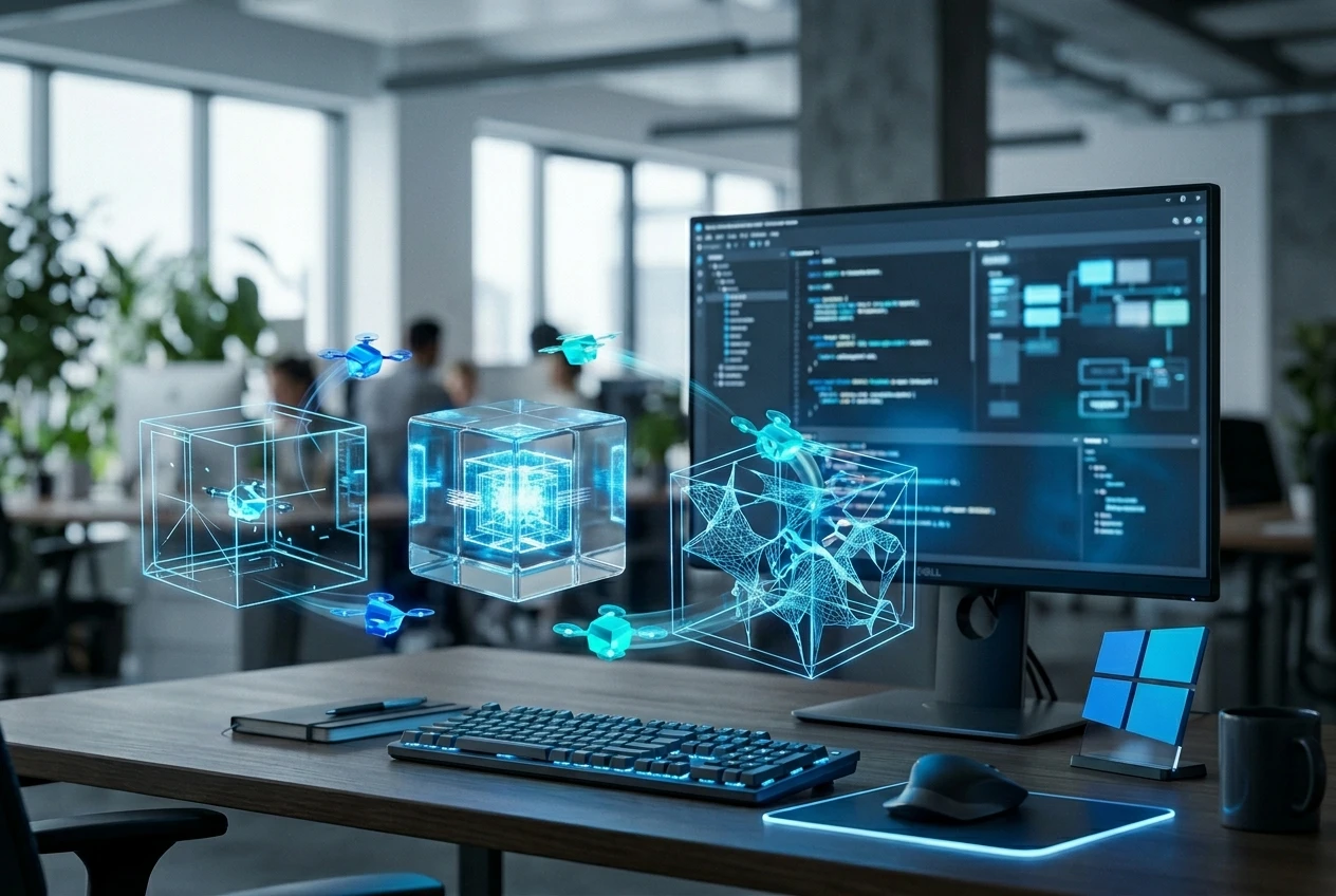 Windows as an OS for AI agents unveiled at Microsoft Build 2026.