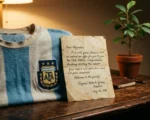 Argentina national soccer crest designed by Jewish businessman 1976