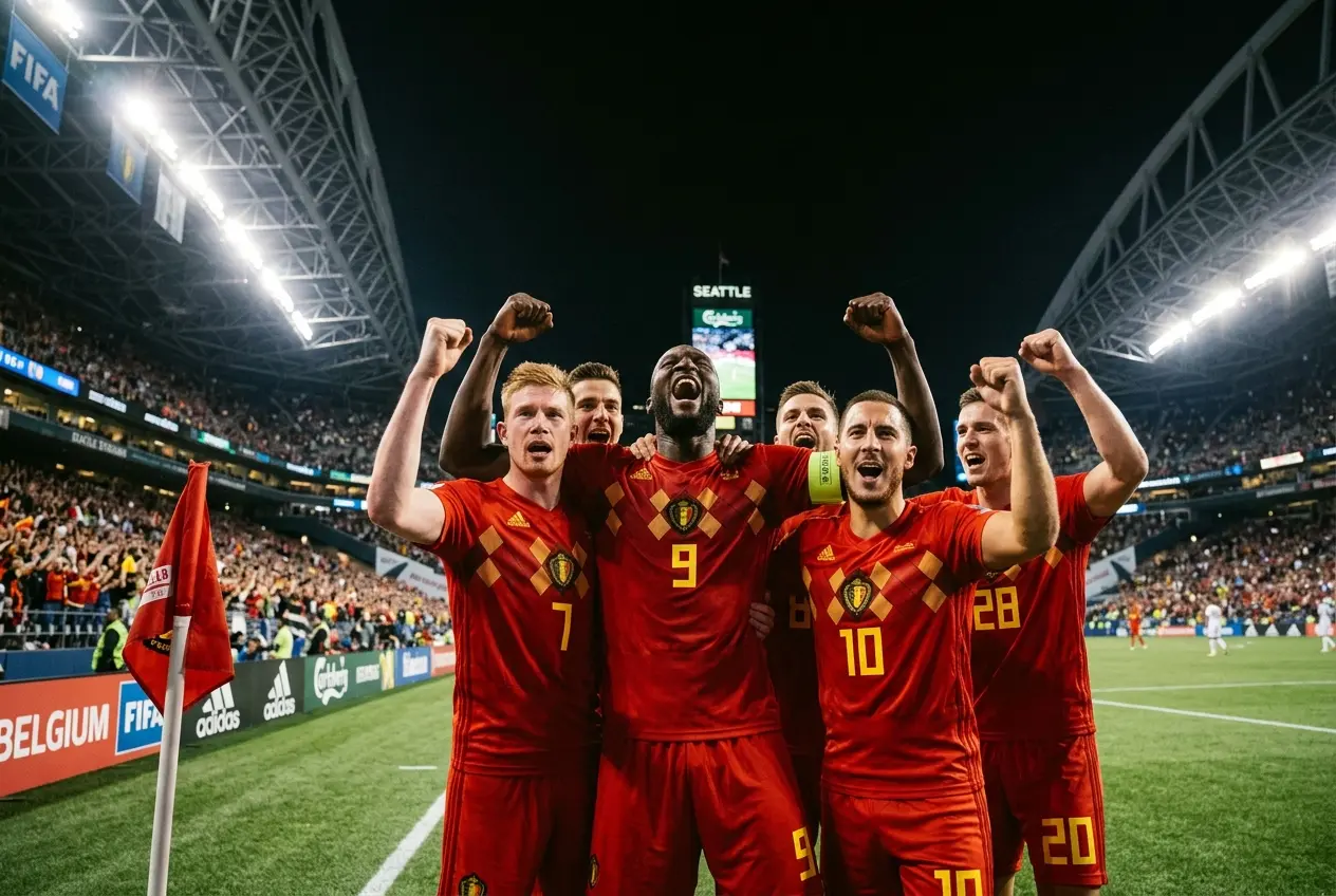 Belgium mocks Trump with dance after beating USA 4-1