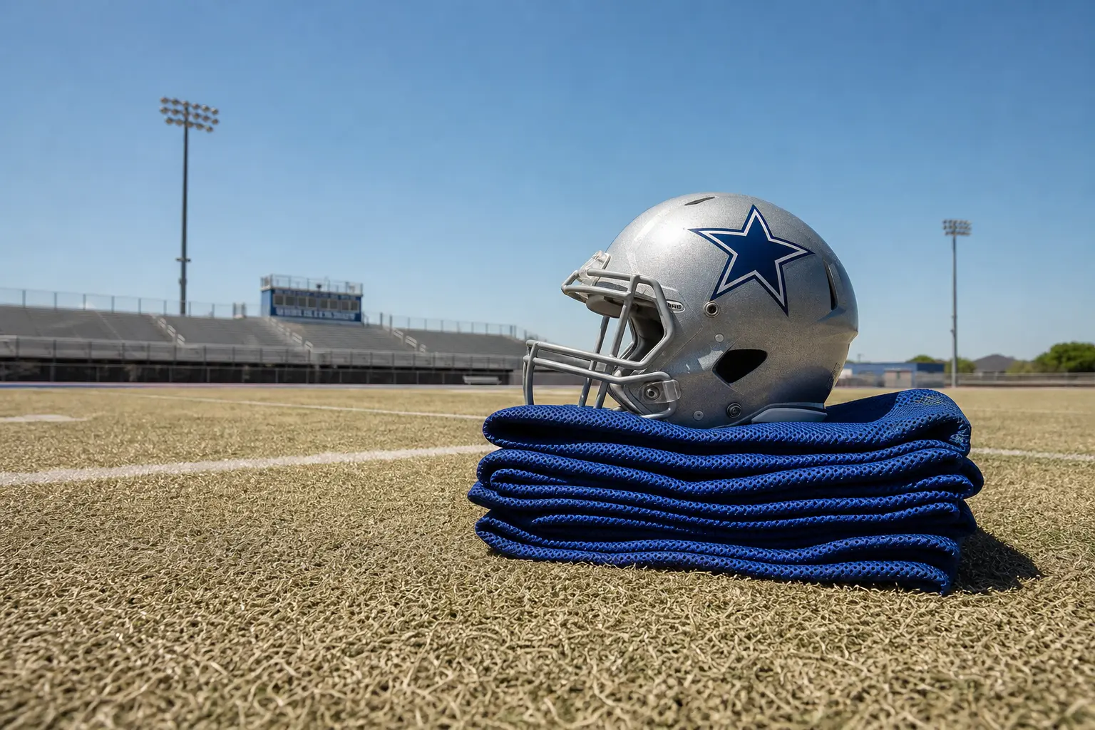 Brevyn Spann-Ford Dallas Cowboys tight end youth football camp St Cloud
