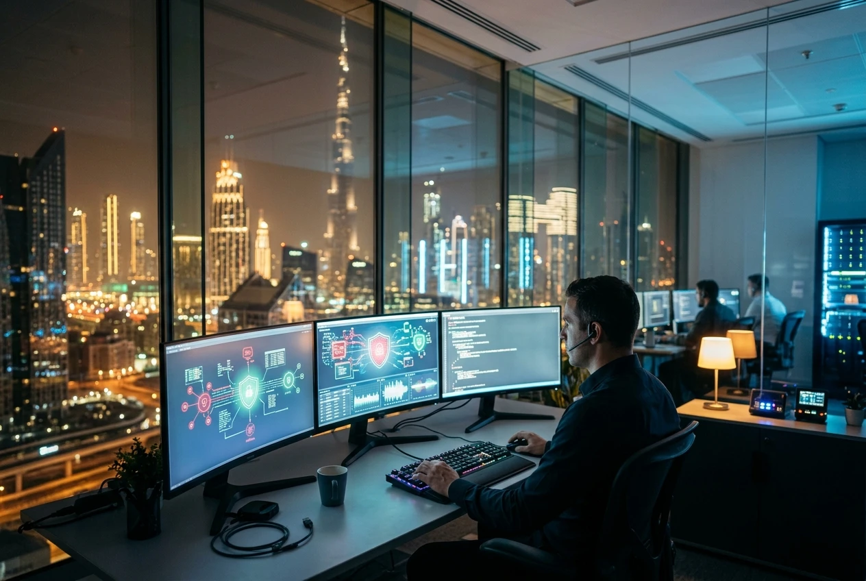 DMCC Cyber Dubai cybersecurity vertical launch Dubai tech