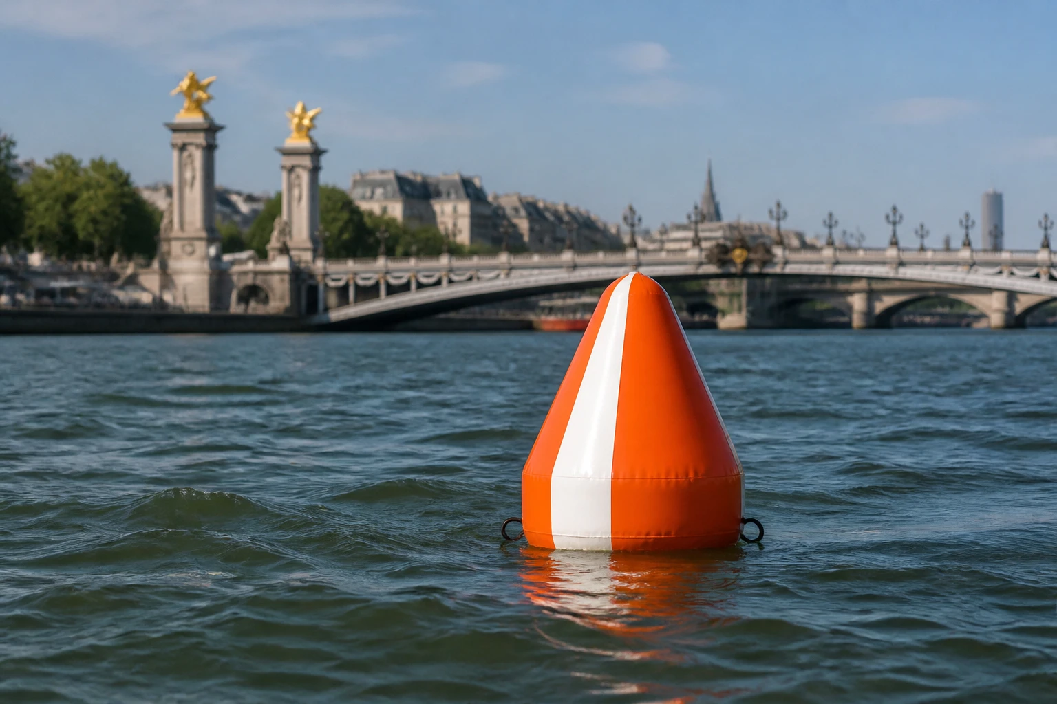 European Aquatics Seine River water quality testing ahead of 2026 Championships
