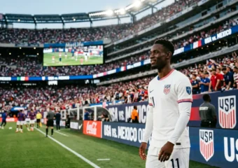 Folarin Balogun FIFA World Cup red card suspension decision