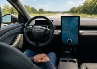 Ford Apple Maps native navigation 2027 electric vehicle without iPhone
