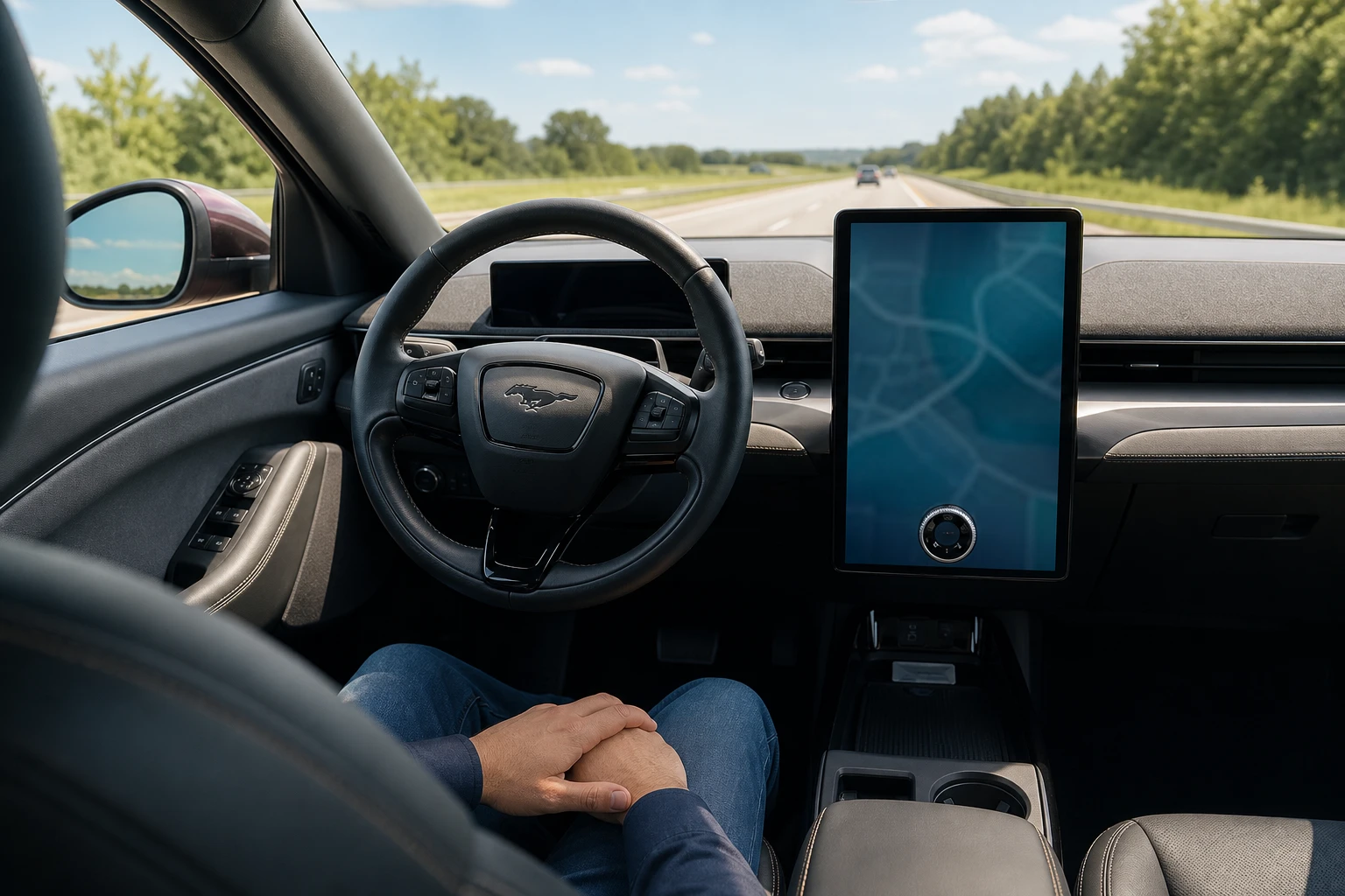 Ford Apple Maps native navigation 2027 electric vehicle without iPhone