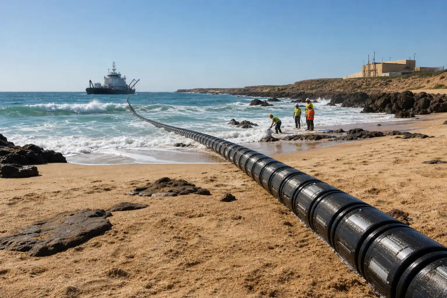 Google Nuvem subsea cable connects Portugal Sines to South Carolina