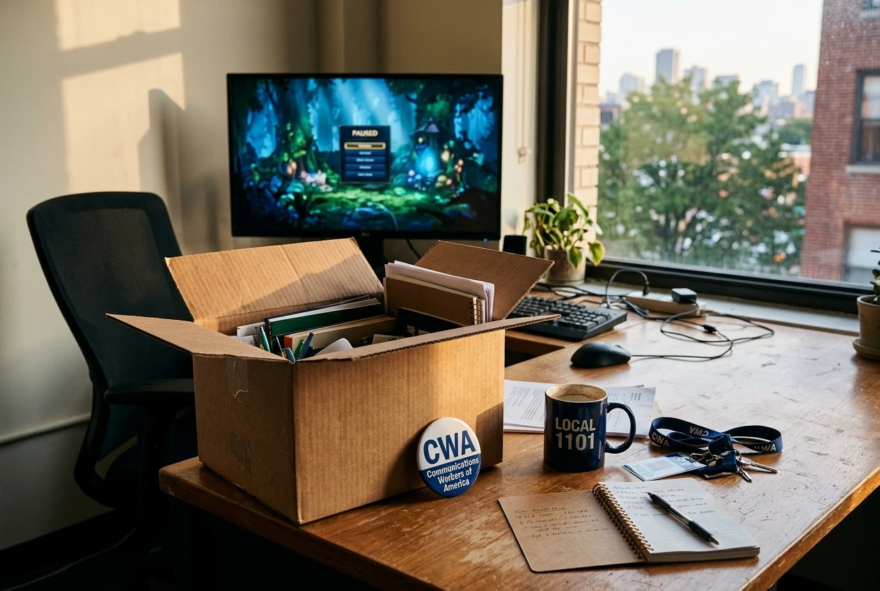 id Software layoffs hit CWA union members