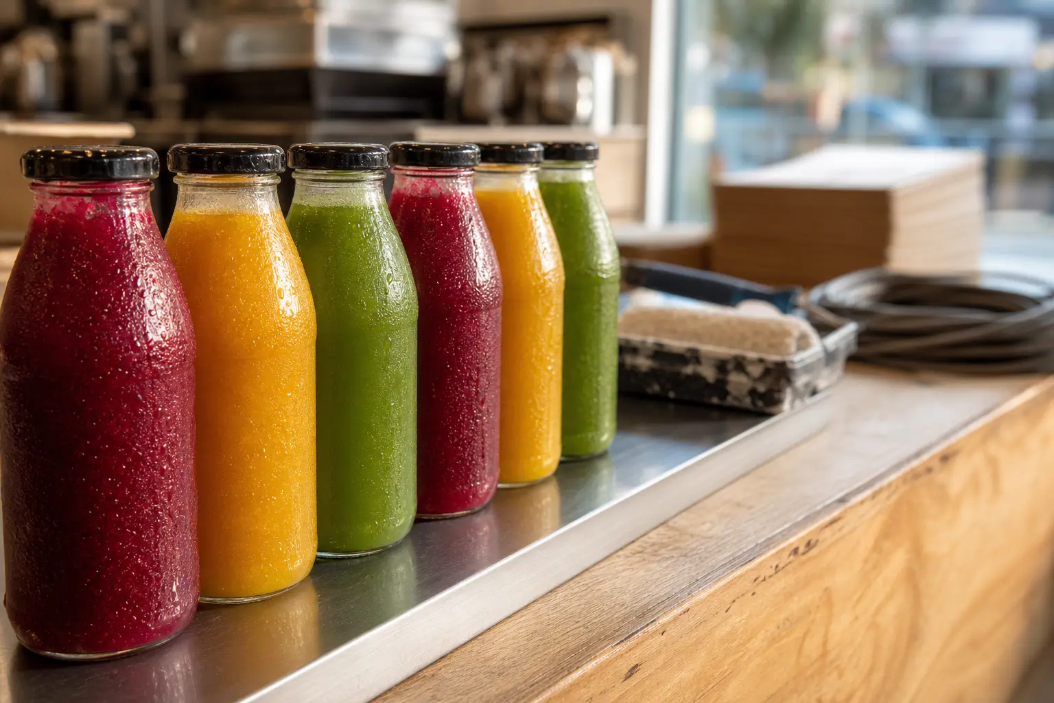 Liquid Lightning cold-pressed juice bar reboot Hardinge Street Auckland