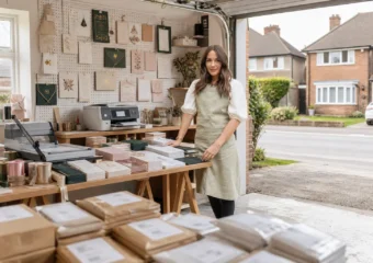 mum furloughed during Covid starts £100k Etsy wedding stationery business