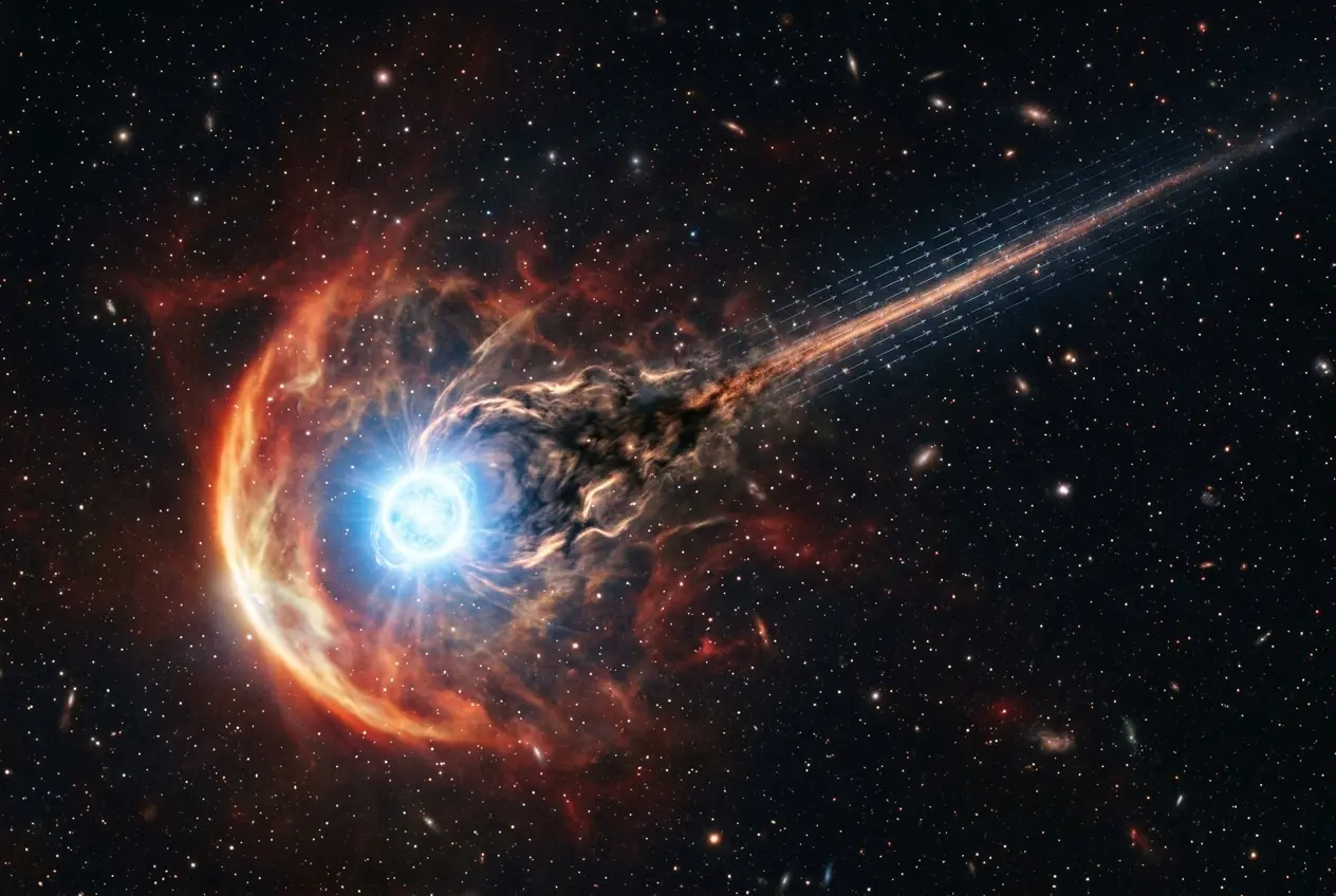 NASA IXPE Lighthouse Nebula pulsar magnetic field polarization