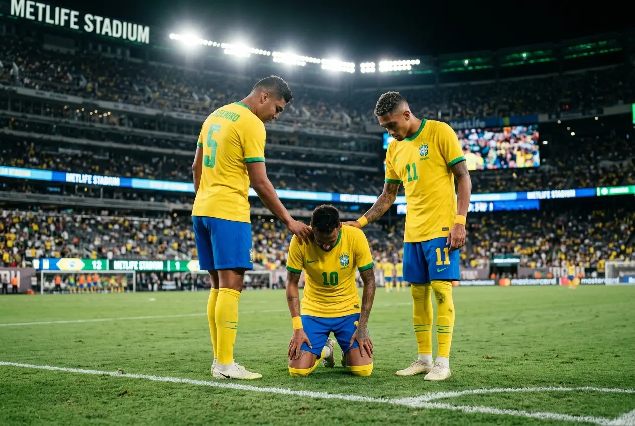 Neymar retires from Brazil after World Cup exit