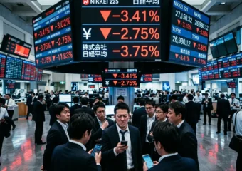 Nikkei 225 falls tracking Nasdaq tech selloff