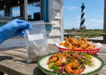 Outer Banks restaurants shrimp fraud genetic testing investigation