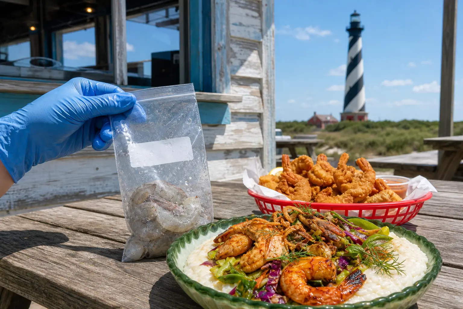 Outer Banks restaurants shrimp fraud genetic testing investigation