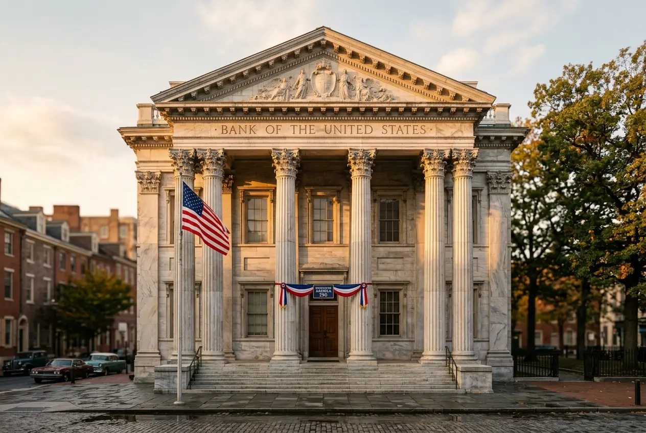Philadelphia's First Bank building reopened for America's 250th anniversary