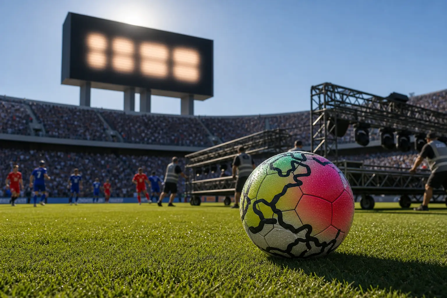 Ronaldo Ronaldinho Haaland Pele World Cup 2026 halftime show appearance