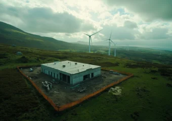 Scotland SNP data centre freeze DataVita Lanarkshire renewable pledge