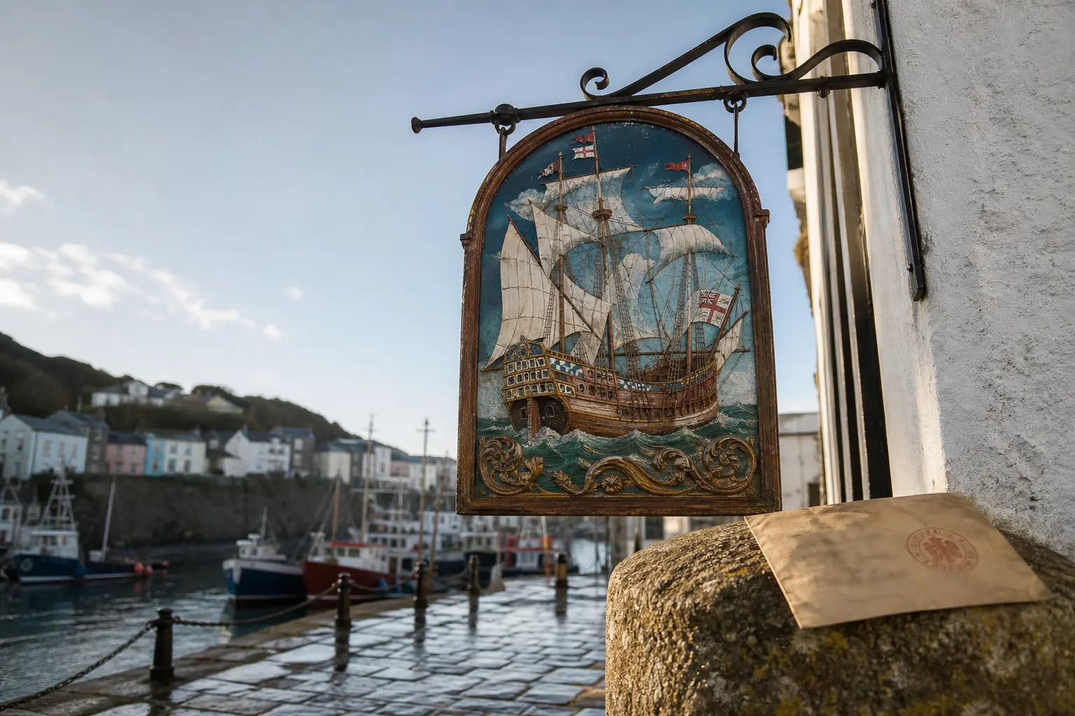 Ship Inn Fowey James Yolanda Gitsham company liquidation HMRC