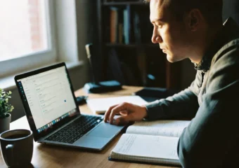 small business owner reviewing data privacy basics checklist
