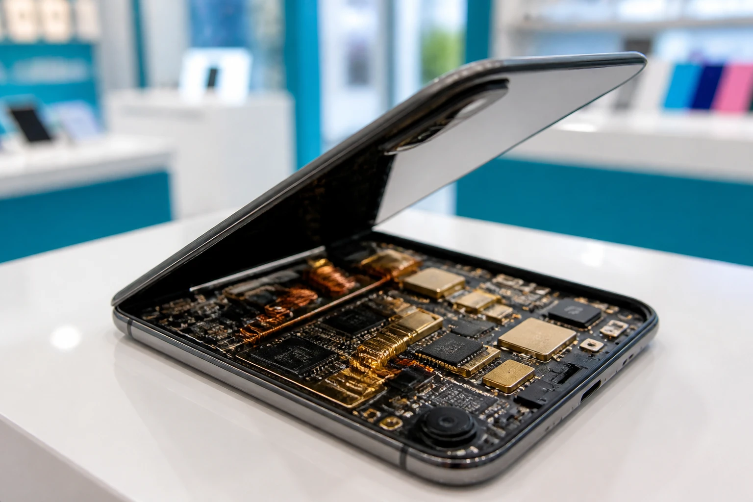 Virgin Media O2 Tech Refab Lab Westfield Stratford phone recycling store