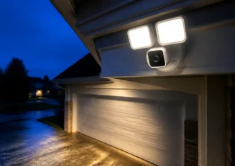 Walmart Onn Outdoor Floodlight Security Camera Google Home Gemini Integration