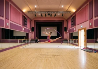 Waltham Embassy theater converted into Boston Rhythmic gymnastics school
