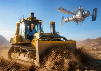 AIM autonomous bulldozer Gravitics space modules Seattle tech hires