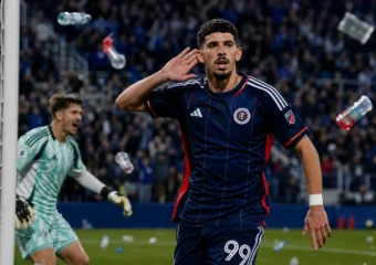 Dor Turgeman New England Revolution goal celebration Montreal chants