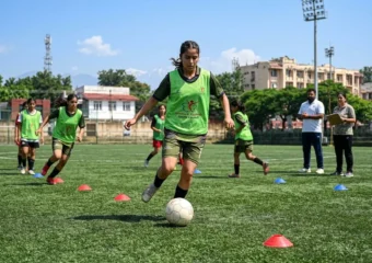 J&K Sports Council Sub-Junior girls football trials selection 2026