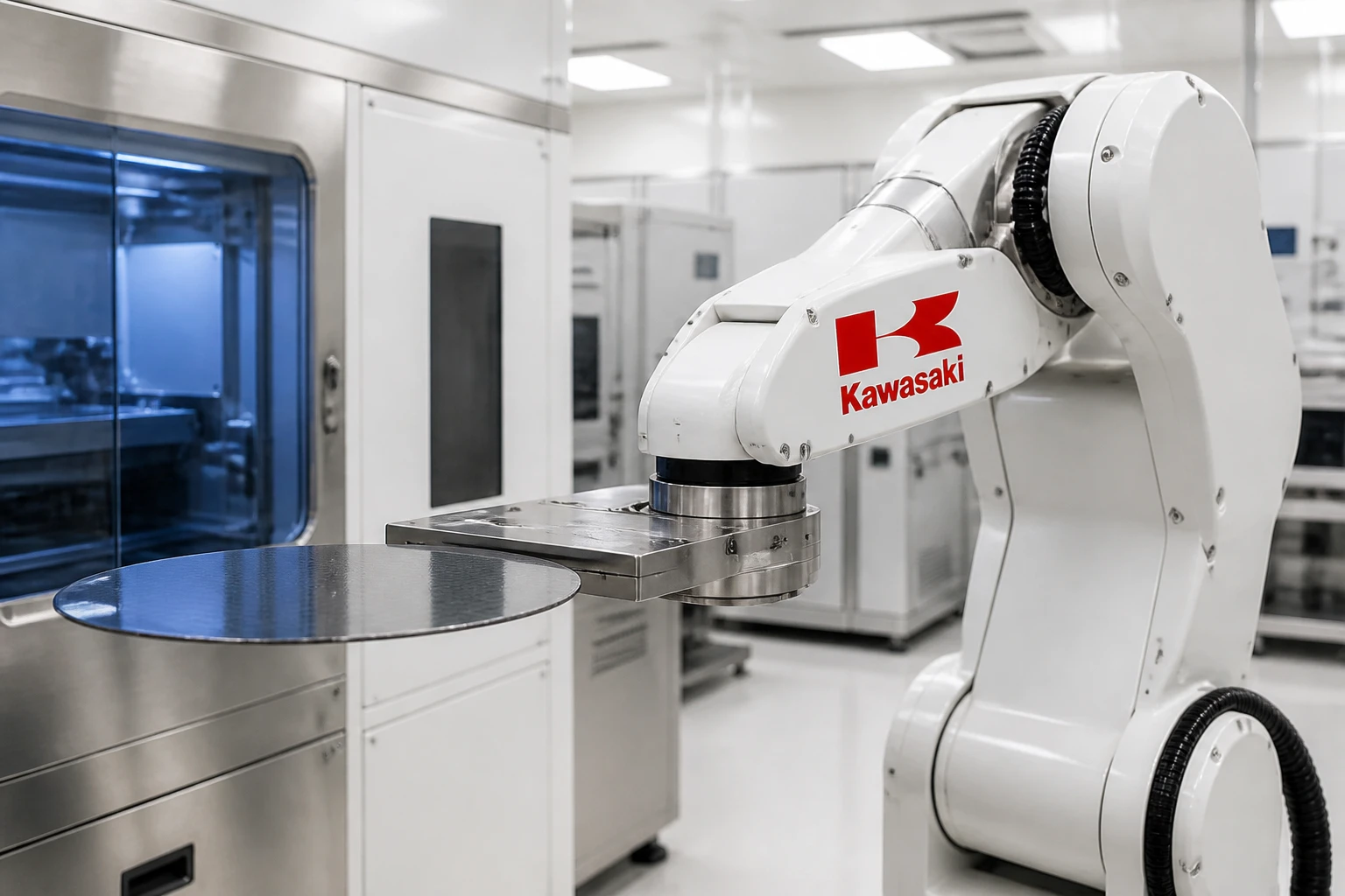 Kawasaki Rorze semiconductor wafer handling robot patent settlement
