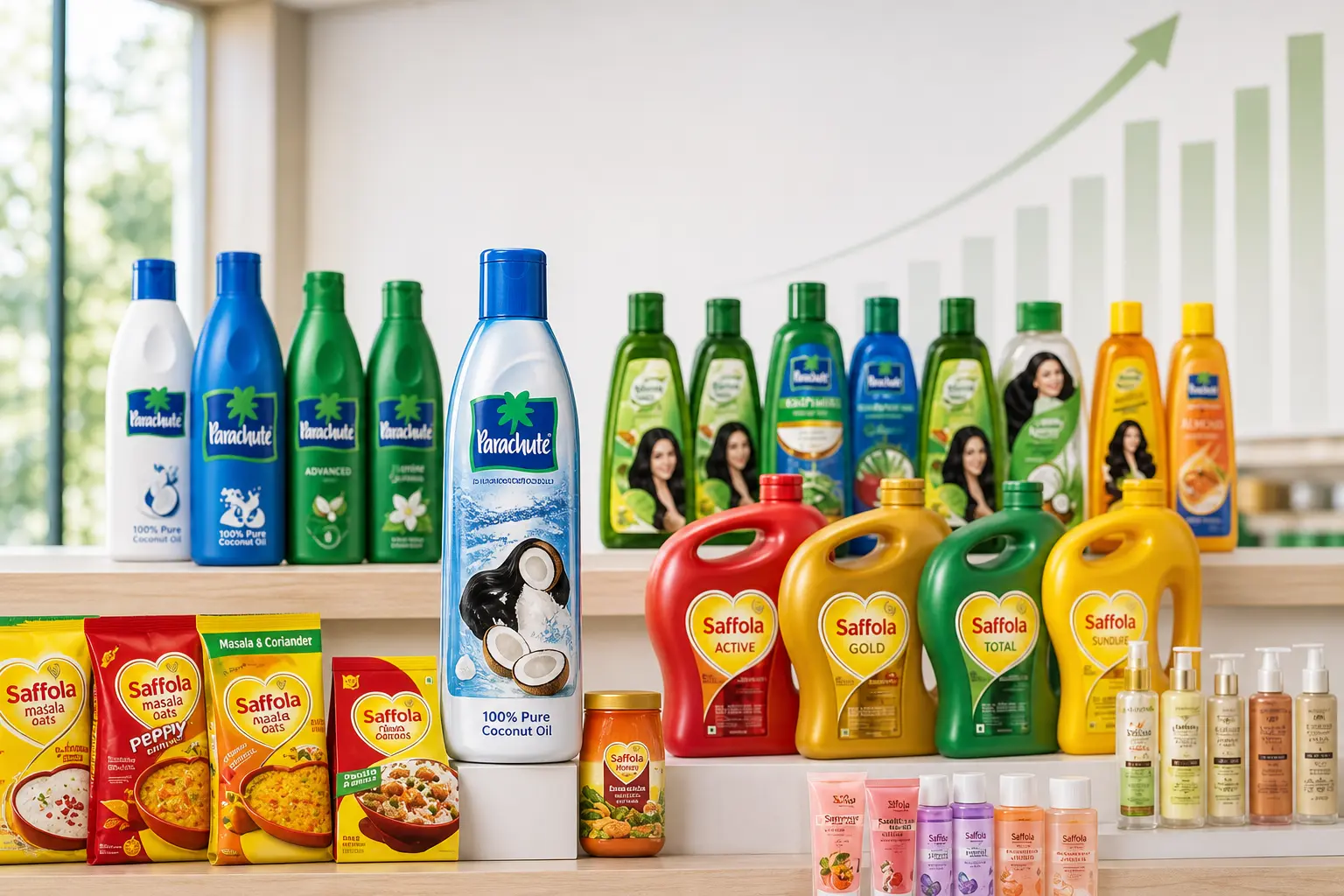 Marico Q1 FY27 profit volume growth Parachute Saffola results