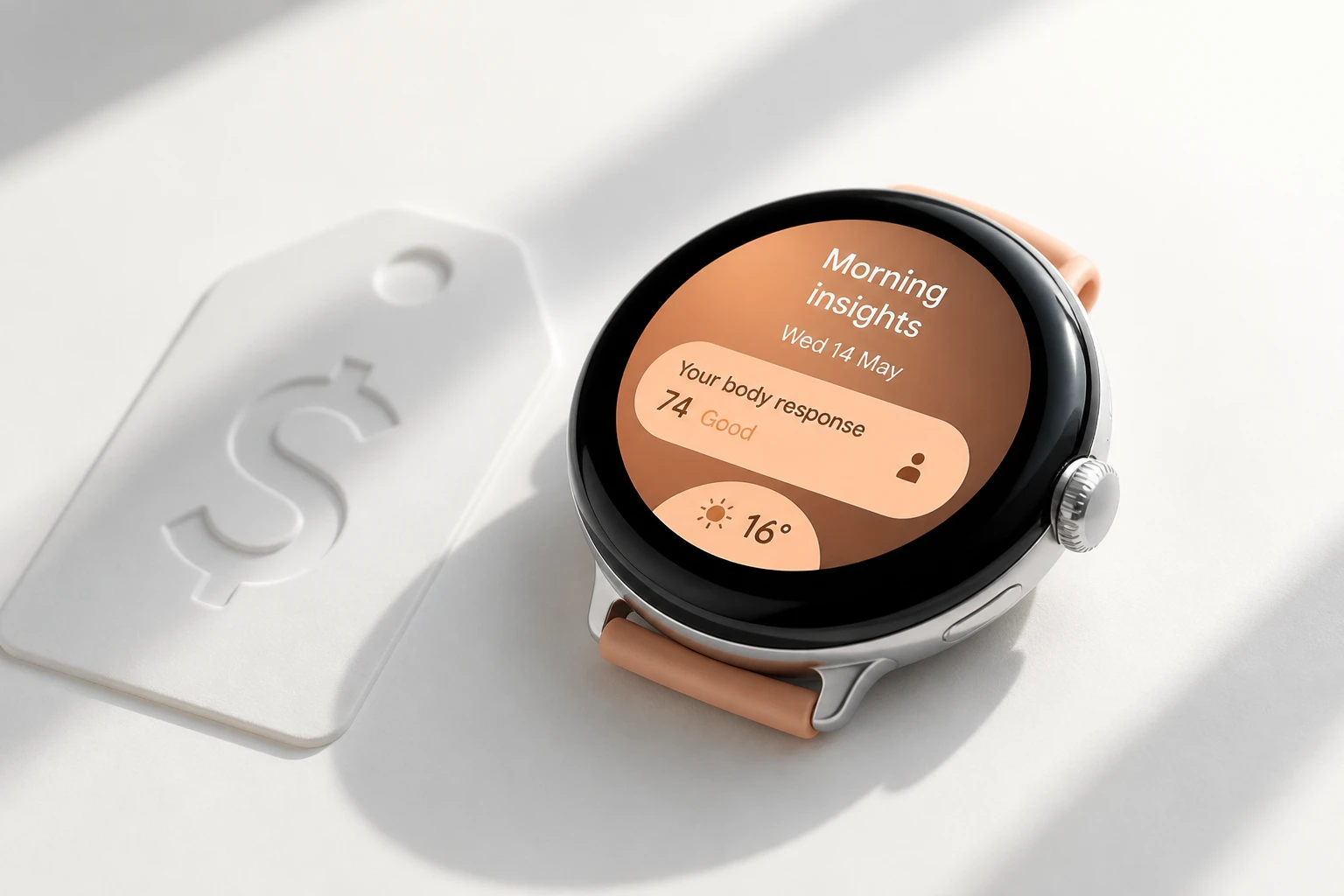 Pixel Watch 5 leak circular case Polished Silver software focus