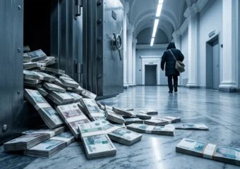 Russian bank cash withdrawals fear deposit seizure war funding