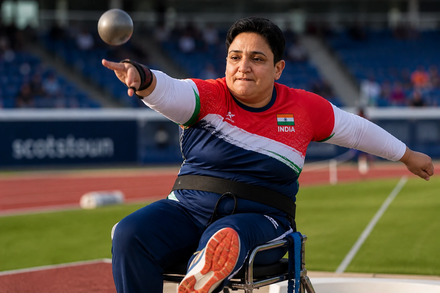 Sharmila Dhankar F57 shot put gold Commonwealth Games 2026